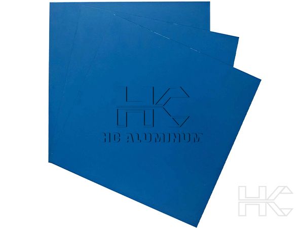 Blue Painted Aluminum Sheets