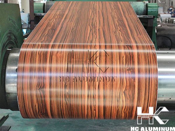 Aluminum Sheet Wood Finish