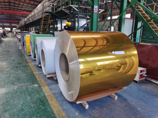 Anodized Gold Mirror Aluminum Coil