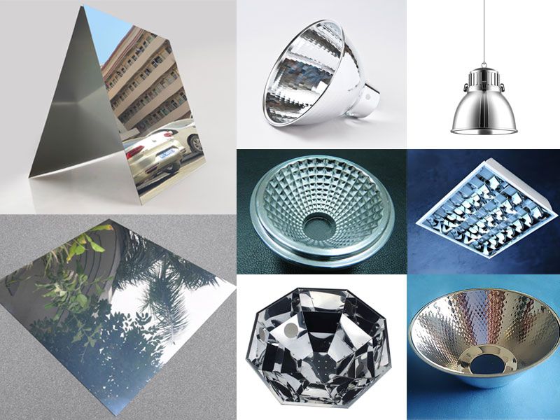 86% Mirror Finish Aluminum Sheet for Lighting Reflectors