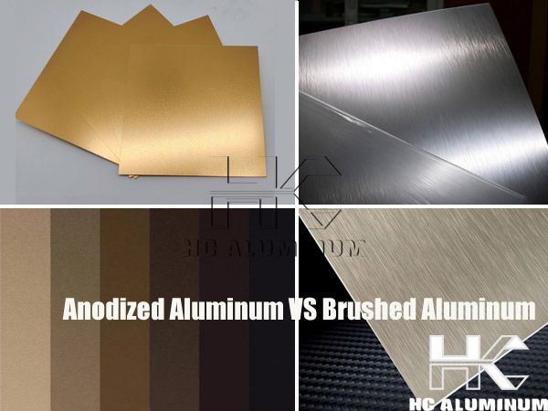 Anodized Aluminum Sheets VS Brushed Aluminum Sheets