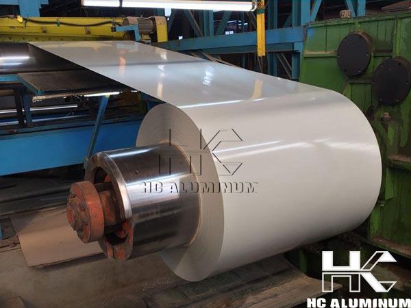 white coated aluminum sheet