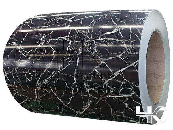 Color Coated Stone Marble Painted Aluminum Coil