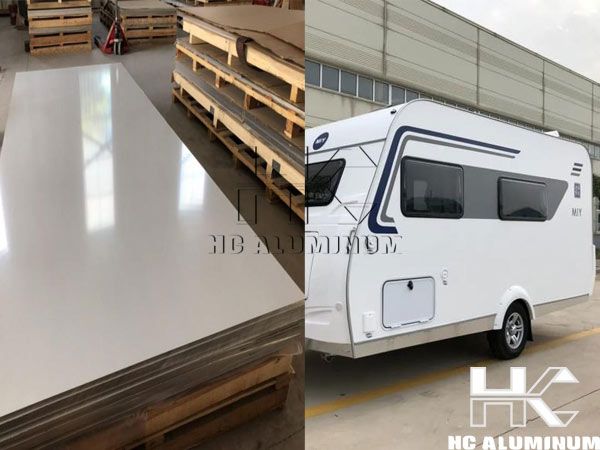 Painted Aluminum Sheet For Trailers