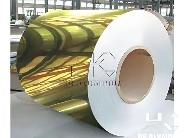 Gold Mirror Aluminum Sheet