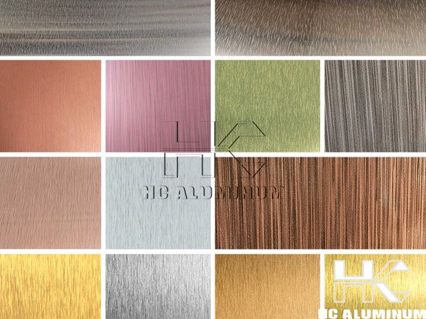What Are The Colors of Brushed Aluminum Sheets?